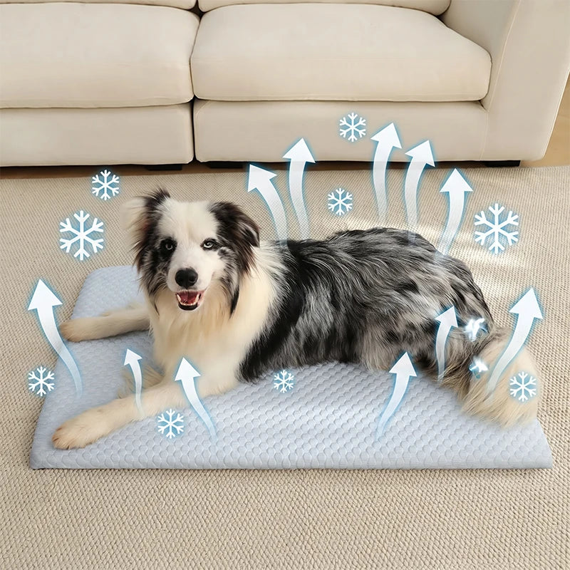 Tapis rafraîchissant pour chien et chat - coloris rose
